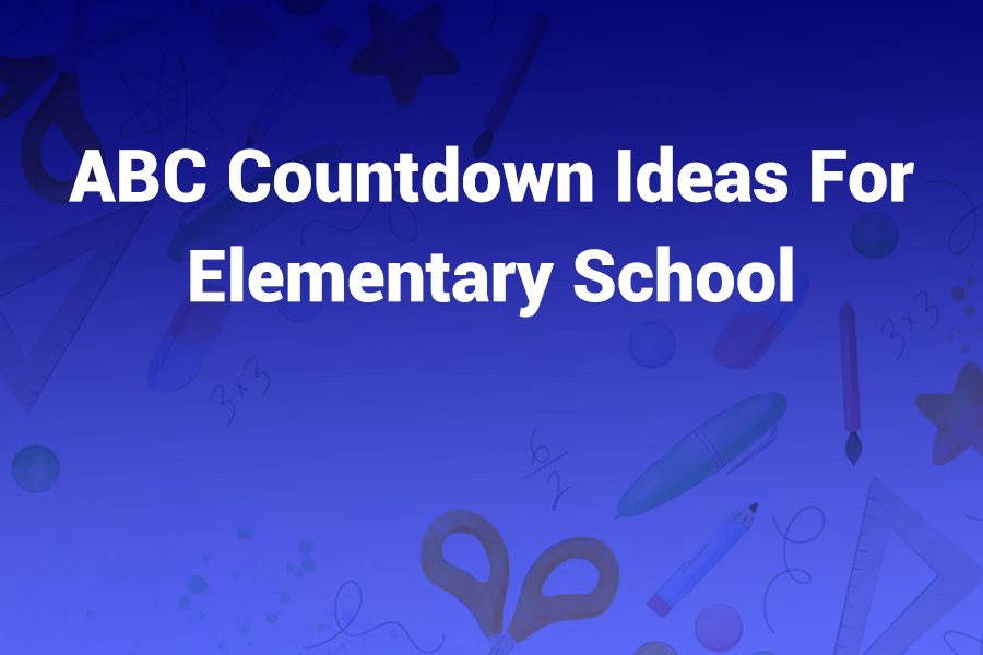 abc countdown ideas for elementary school